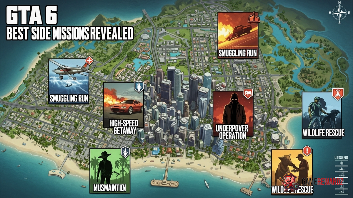 GTA 6 Best Side Missions Revealed